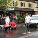 Unfall mit Rettungswagen in Hörbranz
