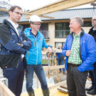 Betriebsbesuch mit Bürgermeister Herbert Schwarzmann bei zte Leitner