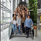 Die Schülerinnen der 3c Klasse zu Besuch bei Russmedia