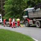 Unfall in Übersaxen