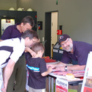 Impressionen der Aktion "Feuerwehr hautnah"