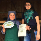 Umweltwoche Leiblachtal - Gartenplakette für Kloster Gwiggen