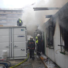 Feuerwehr-Einsatz: Baustelle in Wien-Meidling 