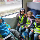 Unterwegs mit Bus und Bahn