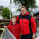 Ironmännli – zahlreiche Triathleten im Parkstadion