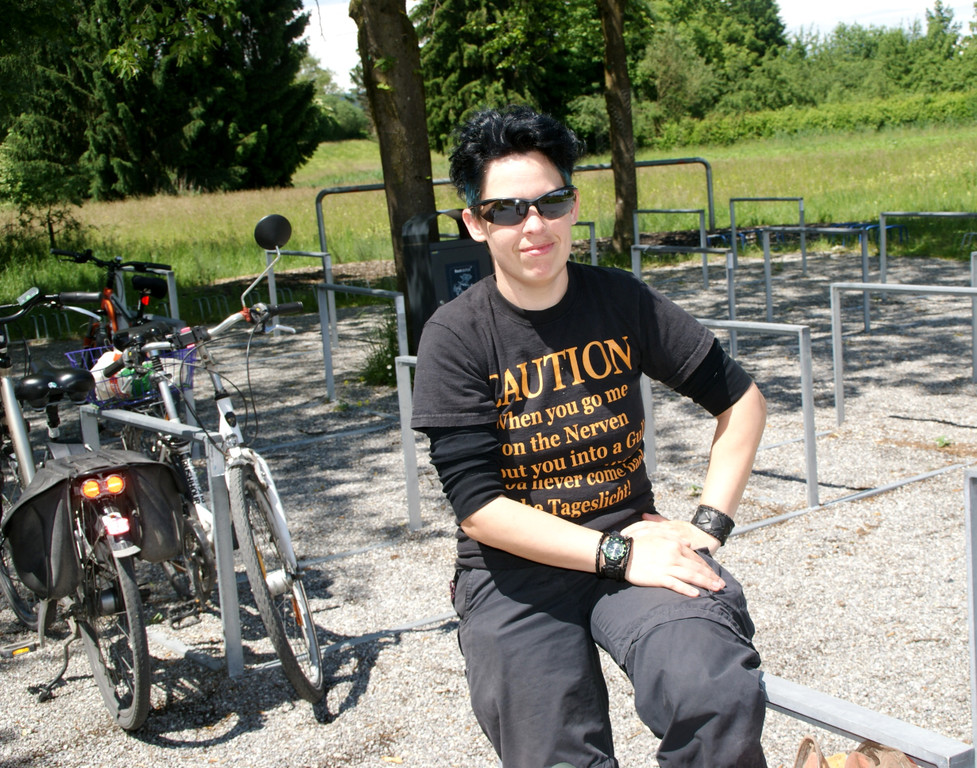 Ursula Schelling begleitete die Wanderer.JPG