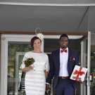 Janina Titz und Emelton Giovanni Charles haben geheiratet