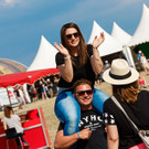 Besucher am Gelände, Freitag am Nova Rock 2016