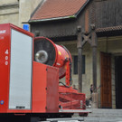 Brand der Franz-von-Assisi-Kirche am Wiener Mexikoplatz