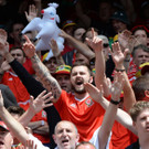 EM 2016: England gegen Wales, 16.06.2016