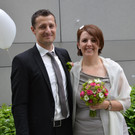 Claudia Bilgeri und Dominik Erne haben geheiratet