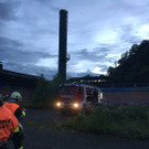 Brand in ehemaliger Mettauer Halle in Koblach