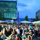 FLAX - Public viewing EM 2016 Am Garnmarkt