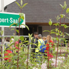 Pilger auf dem "Weg der Menschlichkeit" in Göfis
