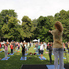 2. Internationaler Yoga-Tag im Wiener Stadtpark