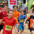 Hörbranzer Schüler beim Wälderlauf