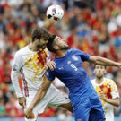 Bilder: Italien gegen Spanien