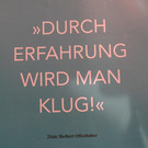 Buchpräsentation "Durch Erfahrung wird man klug!"