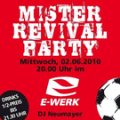 Mr. Fußball Party im E-werk