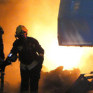 Brand in Müllentsorgungsbetrieb in NÖ (Einsatzdoku 5.7.)