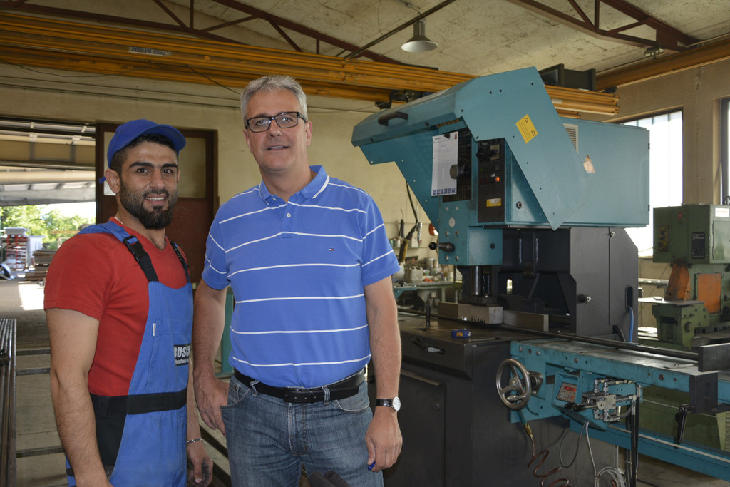 Mustafa mit chef.JPG