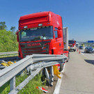 Bilder des LKW-Unfalls