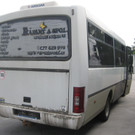 Desolater Reisebus bei Gmünd
