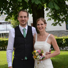 Maria Cornal und David Wolf haben geheiratet