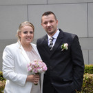 Romina Pöllmann und Manuel Autengruber haben geheiratet