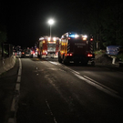 Fotos vom Unfall auf der B166