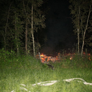 Bilder vom Hüttenbrand
