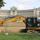 Grabungen am Heldenplatz