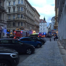 Feuerwehr-Großeinsatz wegen "Brand" in Hotel in der Johannesgasse