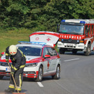 Unfall auf B212 bei Großau