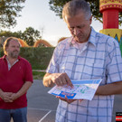 Vorbereitungen China Magic - Festival des Lichts auf der Wiener Donauinsel