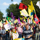 Bilder der Kurden-Demo