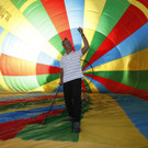 Fotos von der Ballonfahrt