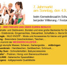 Jahrmarkt der Bürgermusik Schwarzach 