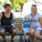 Insektenhotels am Marktplatz