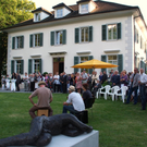 Skulpturen im Villa Falkenhorst- Park Thüringen.