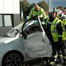 Verkehrsunfall in Wiener Neudorf: Pkw-Fahrerin musste befreit werden