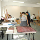 Faszinierender Malkurs im Kunstforum