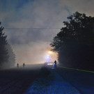 Großeinsatz in Fischamend: 2.000 Ballen Stroh standen in Flammen