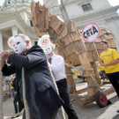 Demo gegen TTIP und CETA in Wien