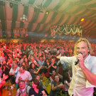 Partystimmung auf den Wiener Wiesn