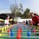 Beim Tag des Sports 2016 im Prater