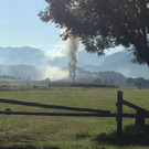 Leserreporter-Bilder: Heustock-Brand in Schlins