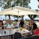 Seegenuss im Gastgarten "Am Kaiserstrand"