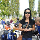Vespas wohin das Auge reicht