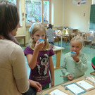 Gesundheitserziehung an der VS Latschau zum Thema "Gesunde Ernährung"